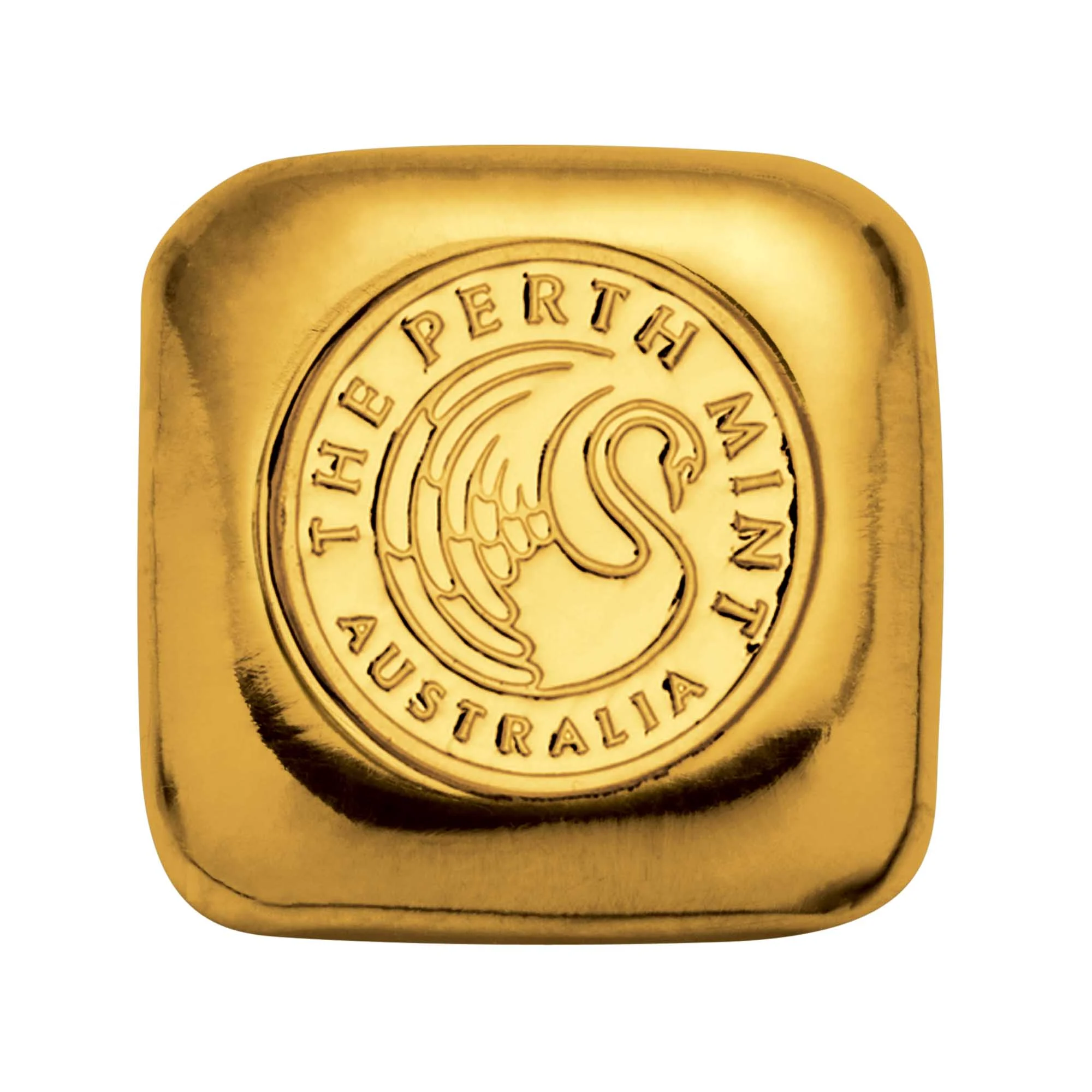 1oz Gold Perth Mint Cast Bar