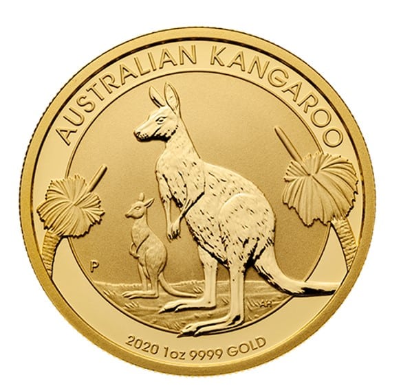 1oz Gold The Perth Mint Kangaroo Coin