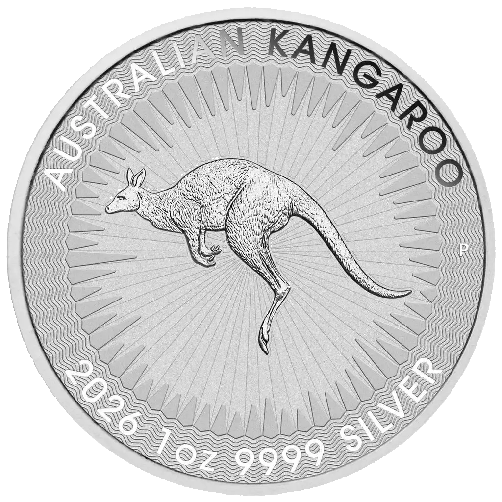 1oz Silver Perth Mint Kangaroo Coin 2026