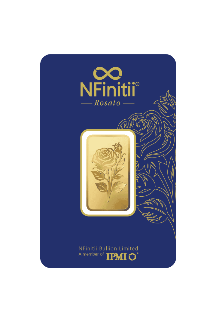 20g Gold NFinitii Rosato Minted Bar